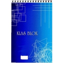Klas Spiralli Bloknot A5 Kareli 40 Yaprak 12' li