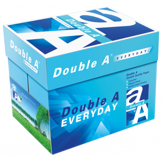 Double-A A4 Fotokopi Kağıdı 70 gr/m2 500' Lü 5 Paket