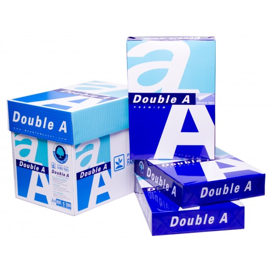 Double-A A4 Fotokopi Kağıdı 80 gr/m2 500' Lü 5 Paket