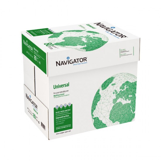 Navigator A4 Fotokopi Kağıdı 80 gr/m2 500' Lü 5 Paket