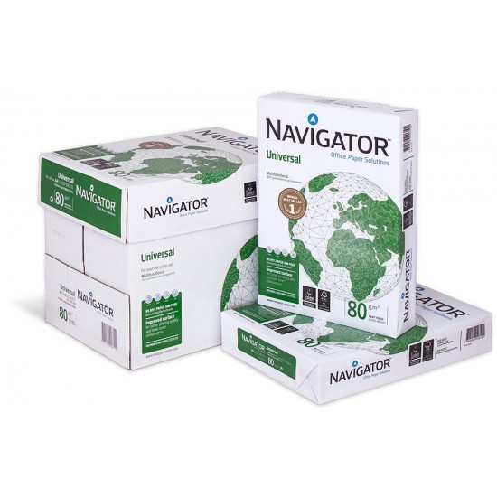 Navigator A4 Fotokopi Kağıdı 80 gr/m2 500' Lü 5 Paket