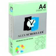 Alex Schoeller A4 Renklli Fotokopi Kağıdı 80g/m2 Koyu Yeşil 500' Lü 