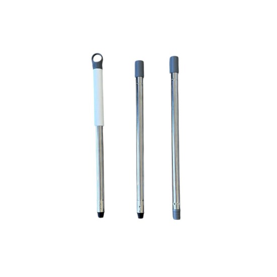 180° Alüminyum Yer Çekçek Saplı (120 Cm Paslanmaz 3 Parça)