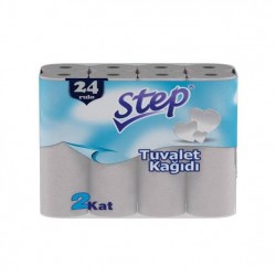 Step 2 Katlı Tuvalet Kağıdı 24’ Lü 3 Paket