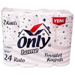 Only Home 3 Katlı Tuvalet Kağıdı 24’ Lü 3 Paket