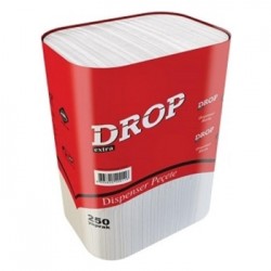 Drop Dispenser Peçete 250 Yaprak 18' Li