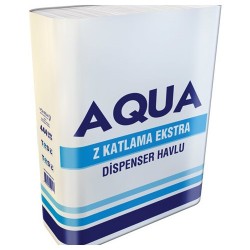 Aqua Dispenser Havlu 21 Cm x 22 Cm 180 Yaprak 12’ Li
