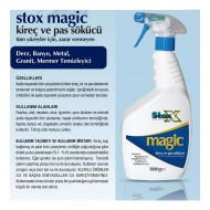 Stox Magic Tüm Yüzeyler İçin Kireç ve Pas Sökücü 1 Kg