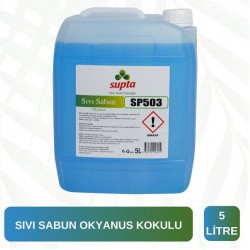Supta Sıvı El Sabun Okyanus 5 Kg (Mavi)