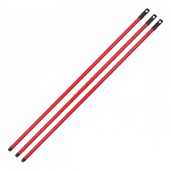 Metal Sap Vidalı Kırmızı 110 cm