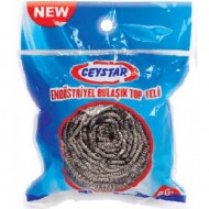 Ceymop Top Bulaşık Teli Çelik 60 gr 