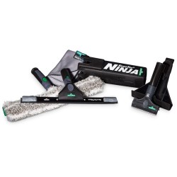 UNGER Ninja 6 in 1 Complete Kit 45 cm Profesyonel Cam Temizleme Seti