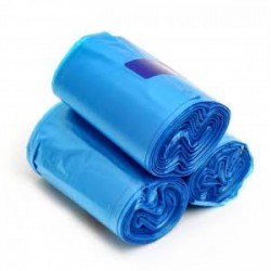 Orta Boy Çöp Poşeti 55 cm x 60 cm Mavi 50’ Li
