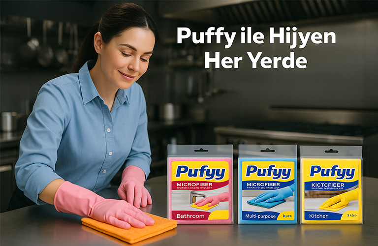 Pufyy Mikrofiber Temizlik Bezi